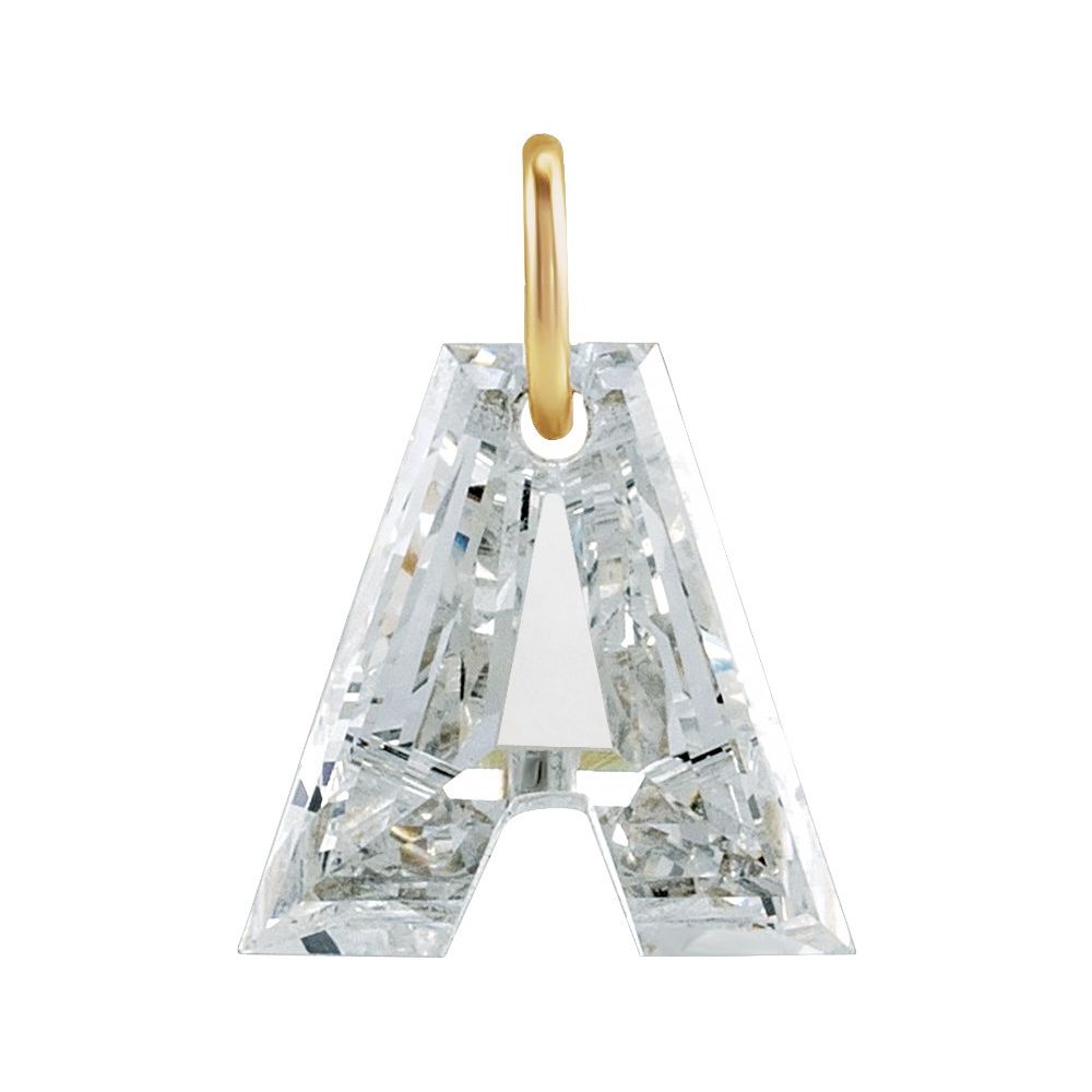 The Heirloom Lab Grown Diamond Initials - Charm Only