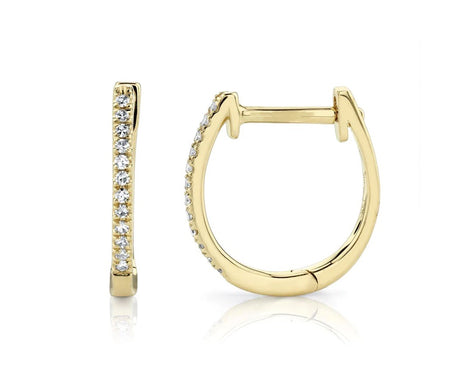Lady's Diamond Huggie Earring