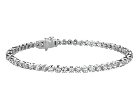 Lab-Grown Diamond Tennis Bracelet