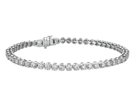Lab-Grown Diamond Tennis Bracelet