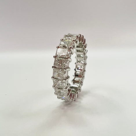 Radiant Lab Grown Eternity Band Ring