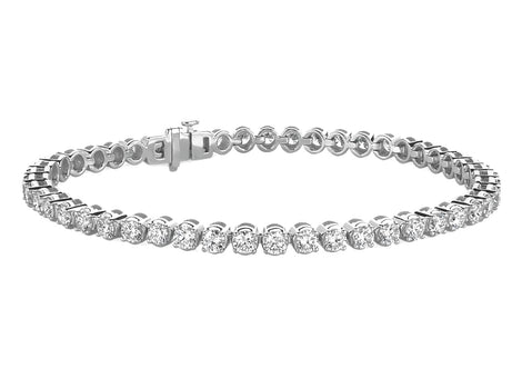 Lab-Grown Diamond Tennis Bracelet