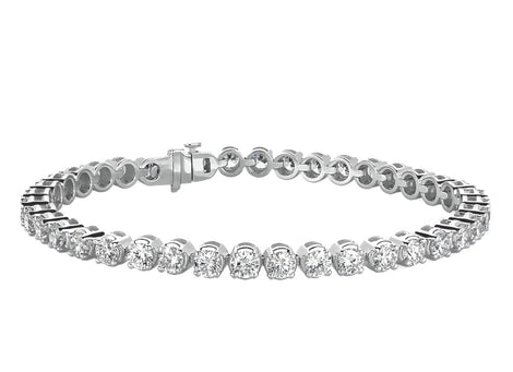 Lab-Grown Diamond Tennis Bracelet