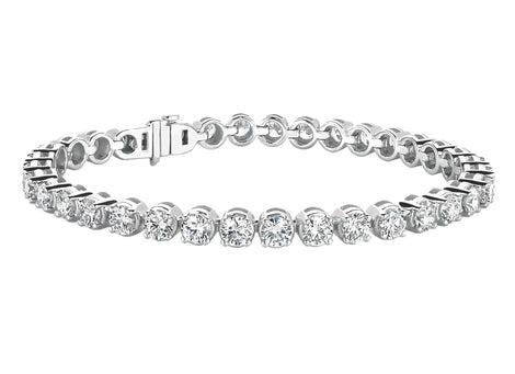 Lab-Grown Diamond Tennis Bracelet