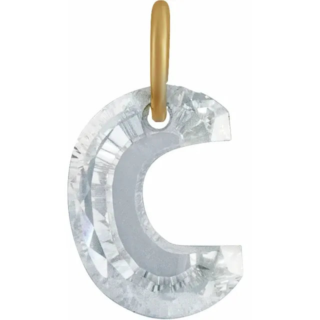 The Heirloom Lab Grown Diamond Initials - Charm Only