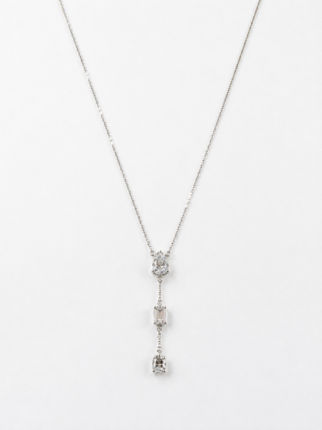 Evangeline Diamond Drop Necklace