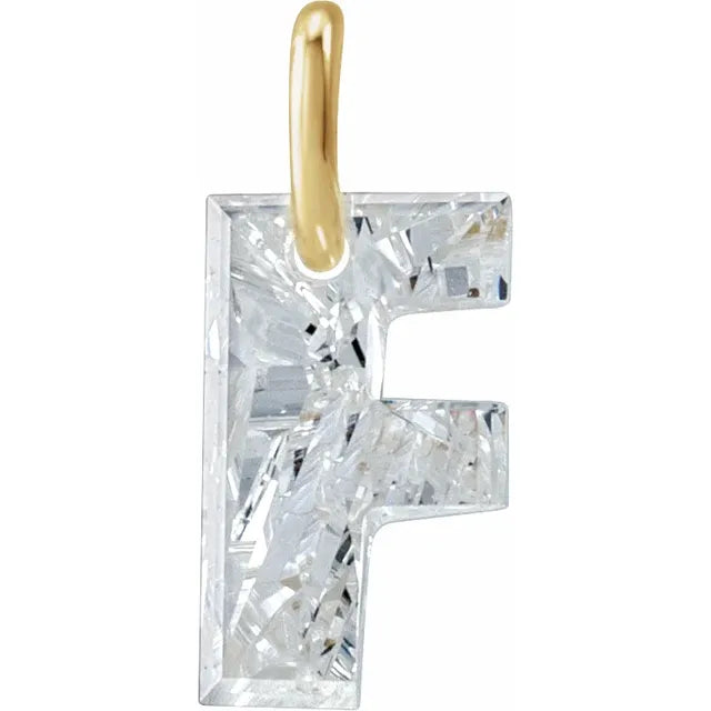 The Heirloom Lab Grown Diamond Initials - Charm Only