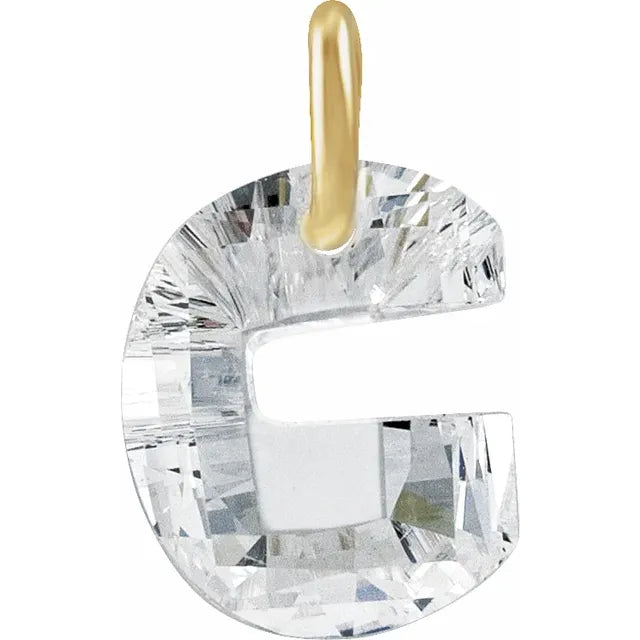The Heirloom Lab Grown Diamond Initials - Charm Only