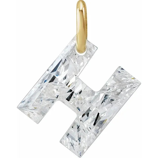 The Heirloom Lab Grown Diamond Initials - Charm Only