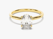 Oval Solitaire Lab Grown Diamond Ring