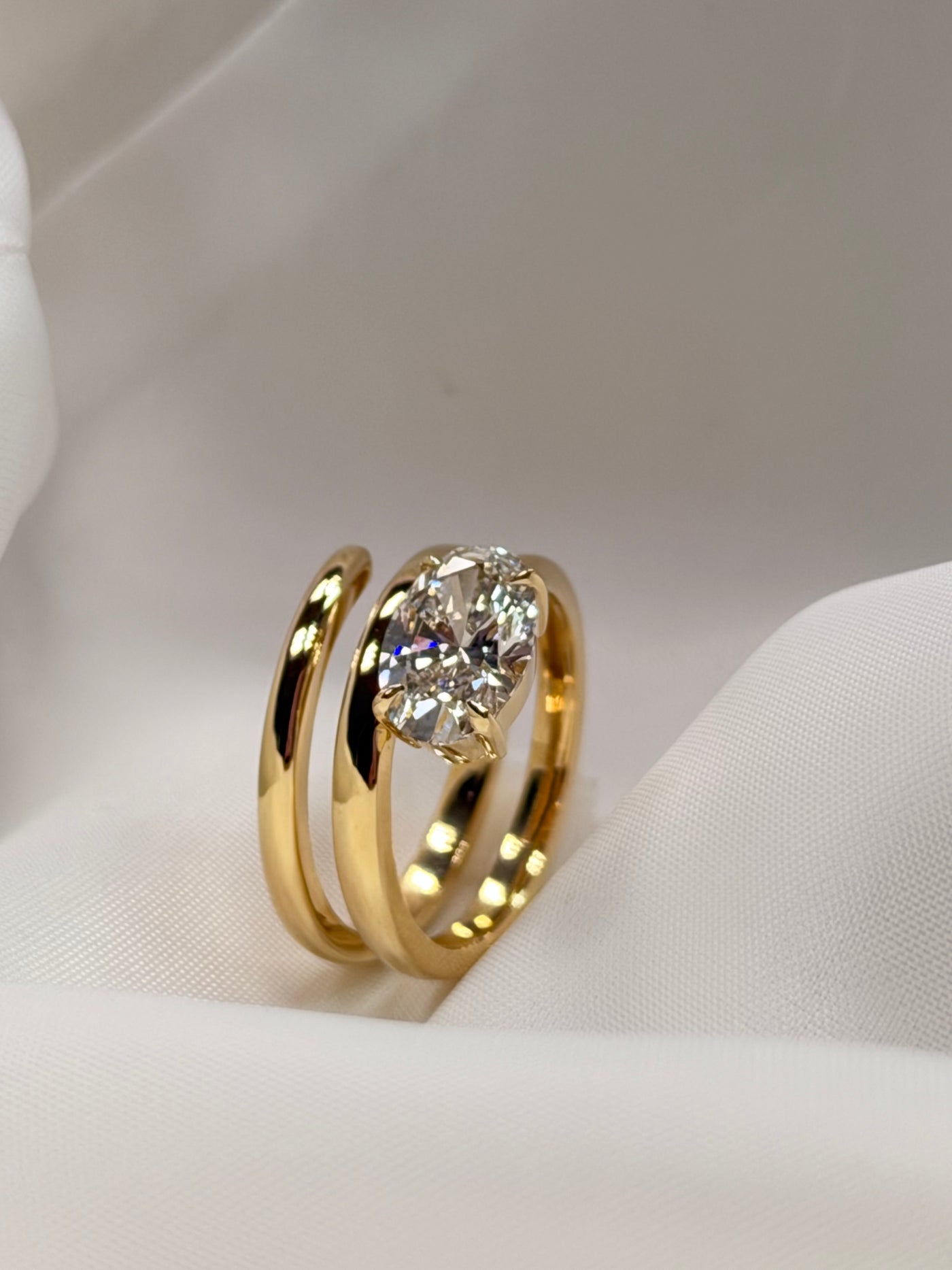 The Solène Oval Lab-Grown Diamond Ring
