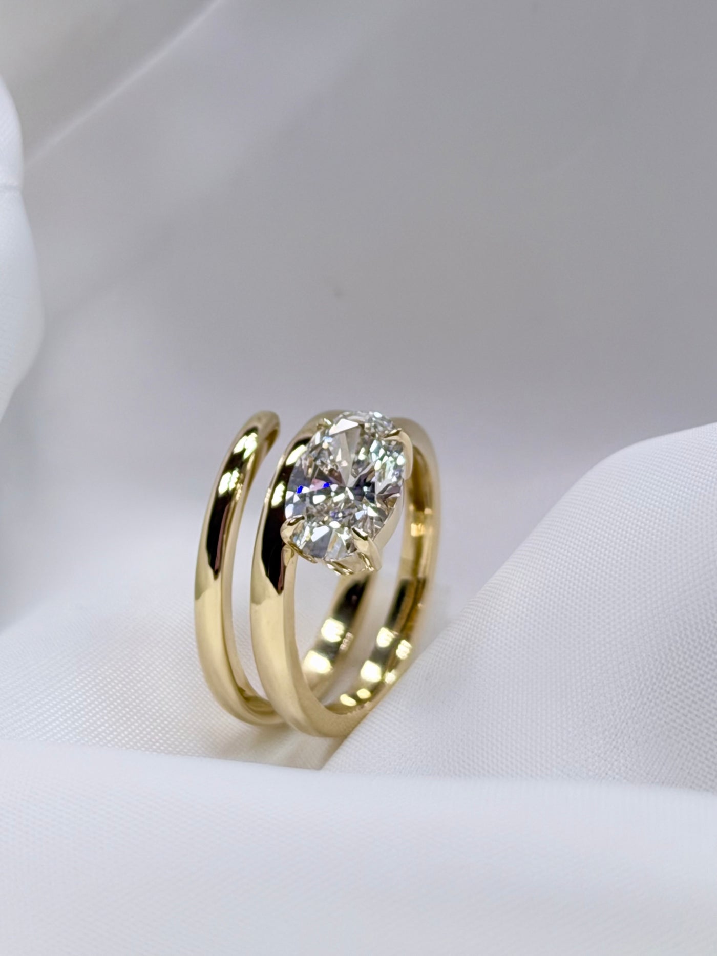 The Solène Oval Lab-Grown Diamond Ring