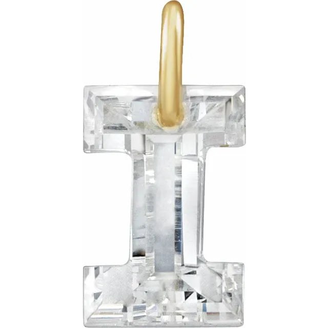 The Heirloom Lab Grown Diamond Initials - Charm Only