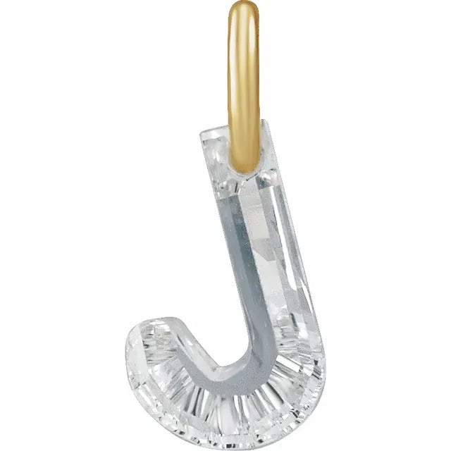 The Heirloom Lab Grown Diamond Initials - Charm Only