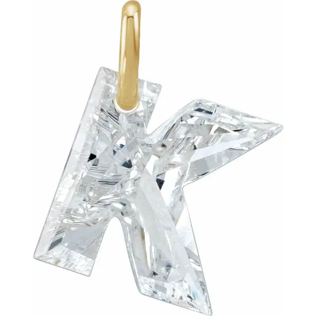 The Heirloom Lab Grown Diamond Initials - Charm Only