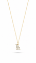 Dainty Empire & Angels Diamond Necklace