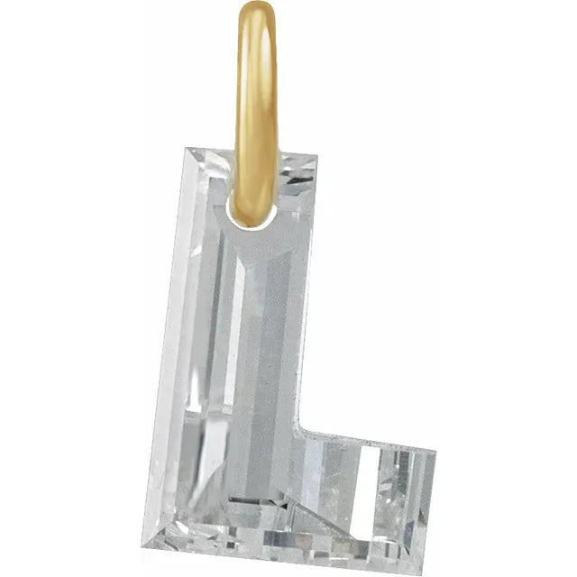 The Heirloom Lab Grown Diamond Initials - Charm Only