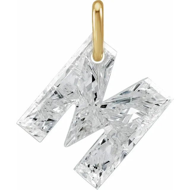 The Heirloom Lab Grown Diamond Initials - Charm Only