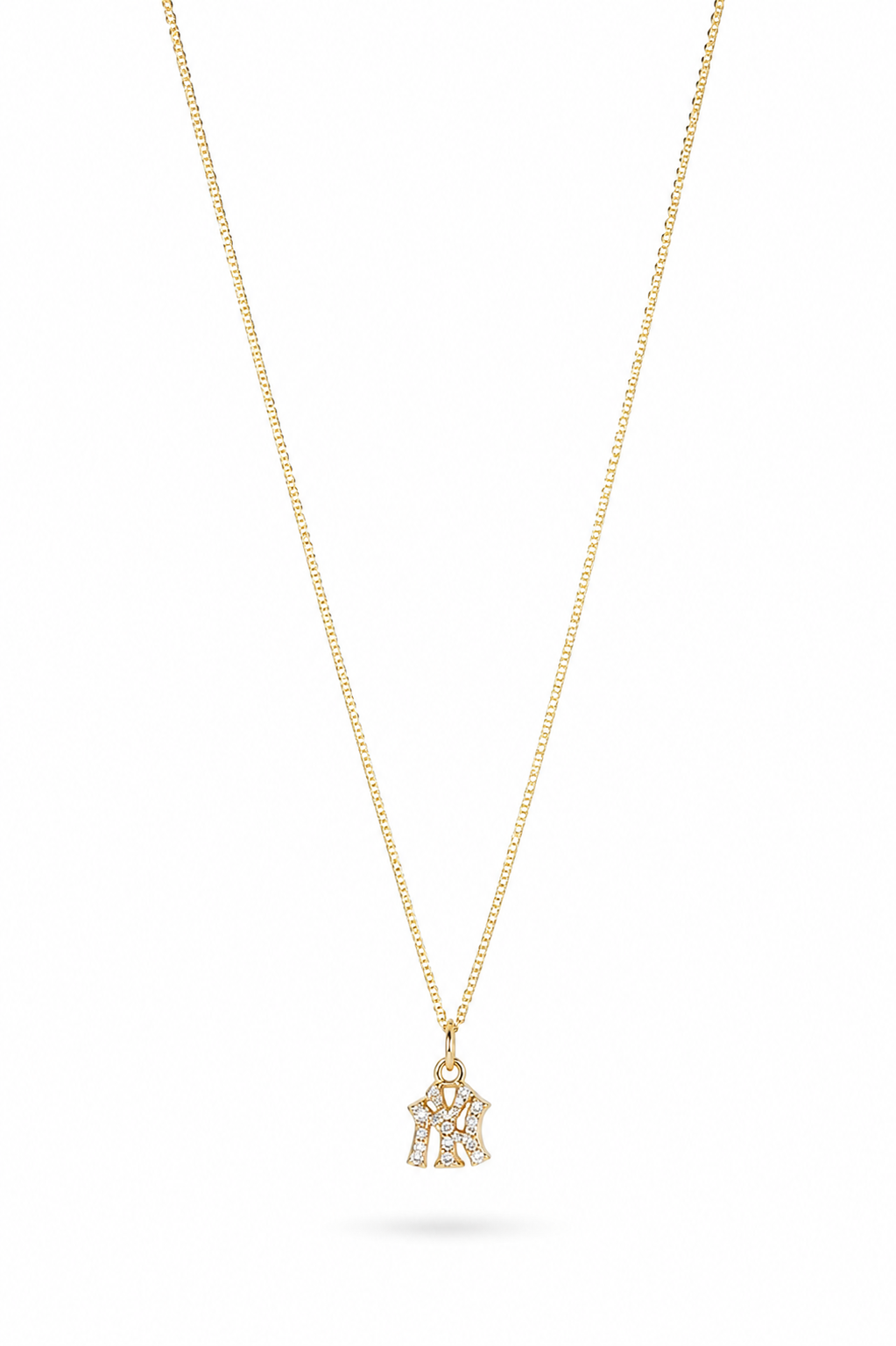 Dainty Empire & Angels Diamond Necklace