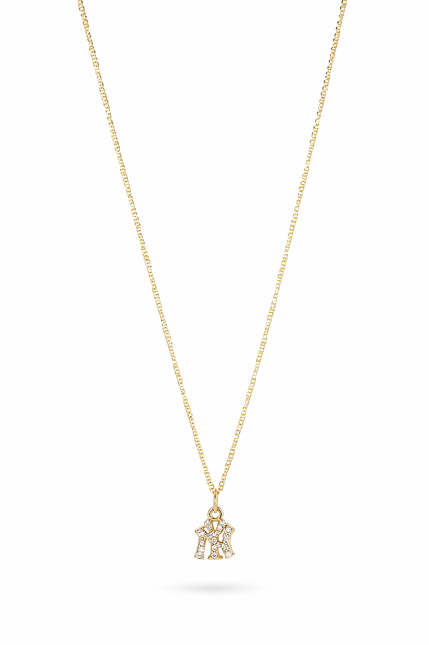 Dainty Empire & Angels Diamond Necklace