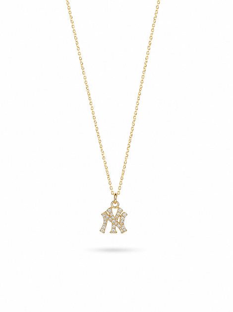 Dainty Empire & Angels Diamond Necklace