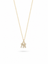 Dainty Empire & Angels Diamond Necklace