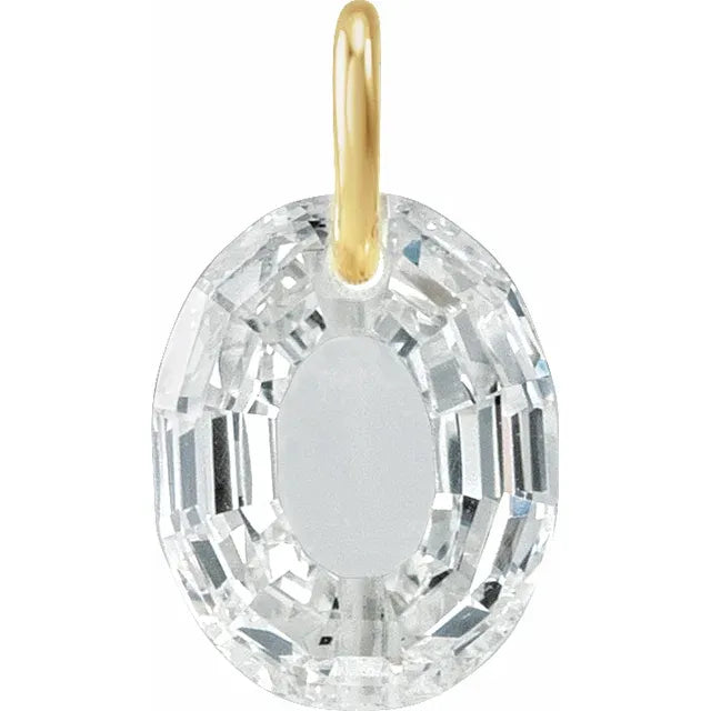 The Heirloom Lab Grown Diamond Initials - Charm Only