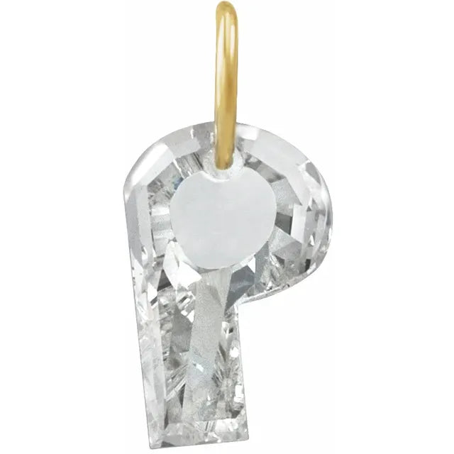 The Heirloom Lab Grown Diamond Initials - Charm Only