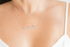 Cursive Diamond Nameplate Necklace