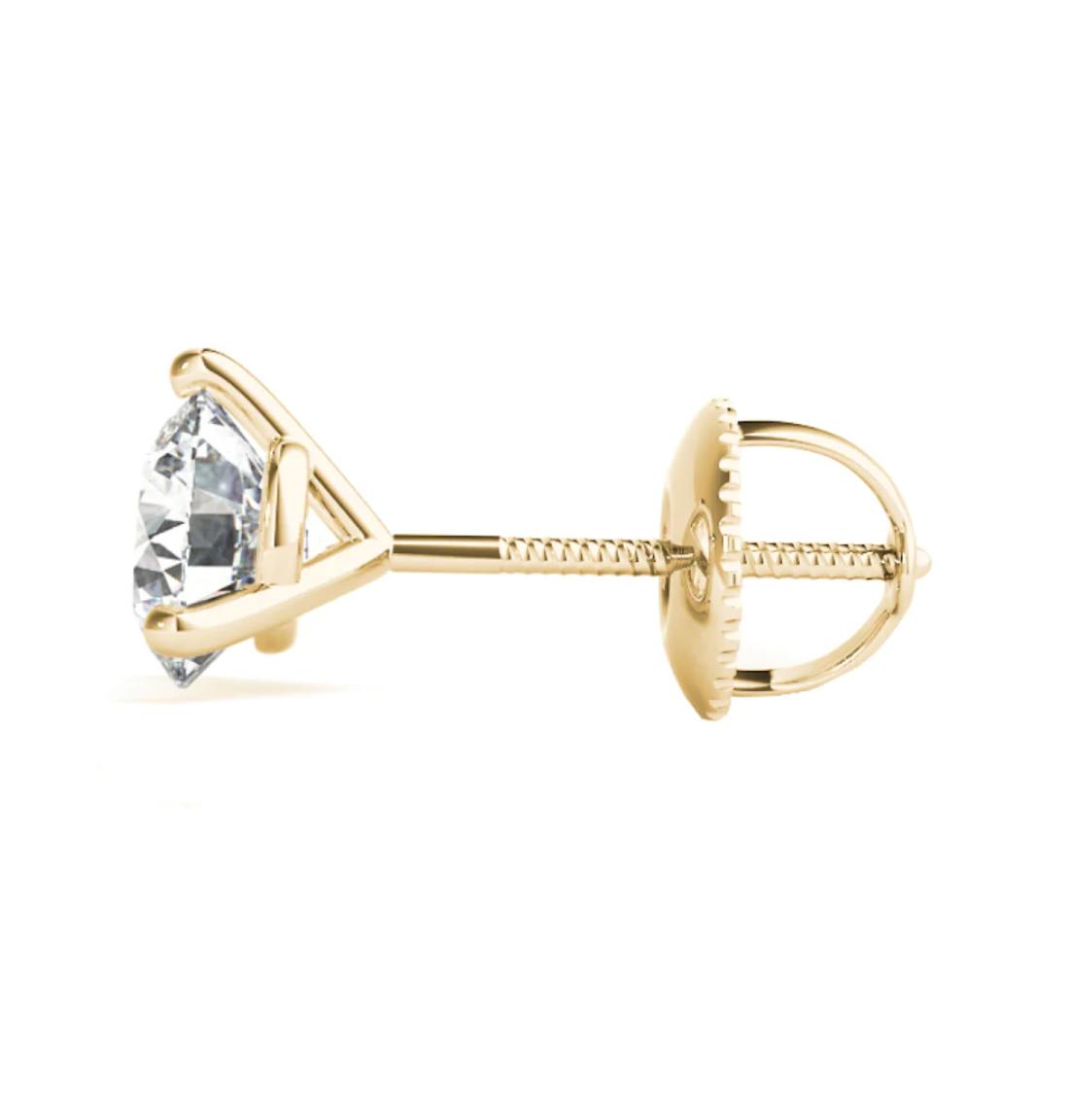 Lab-Grown Diamond Martini Stud Earrings