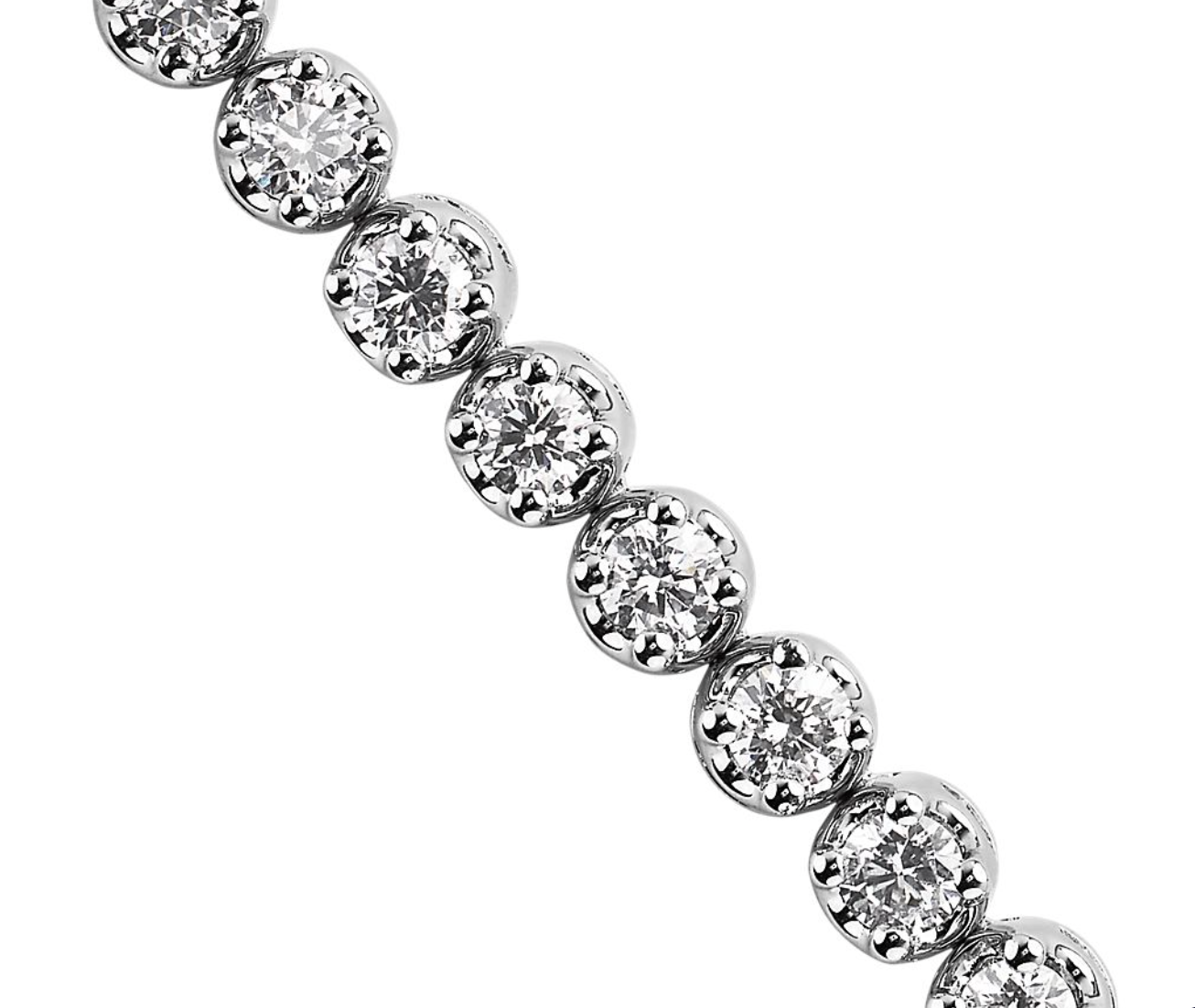 Lab-Grown Diamond Tennis Necklace