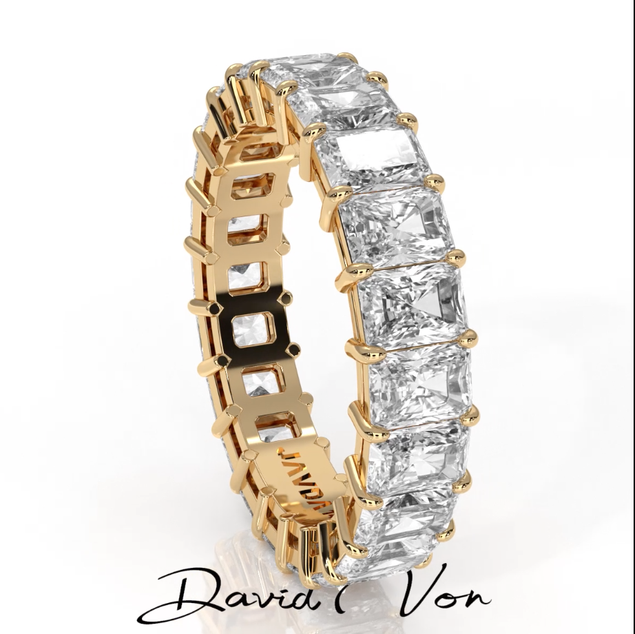 Radiant Lab Grown Eternity Band Ring