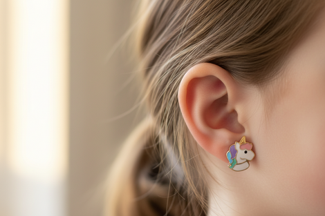 Unicorn Dreams Stud Earring