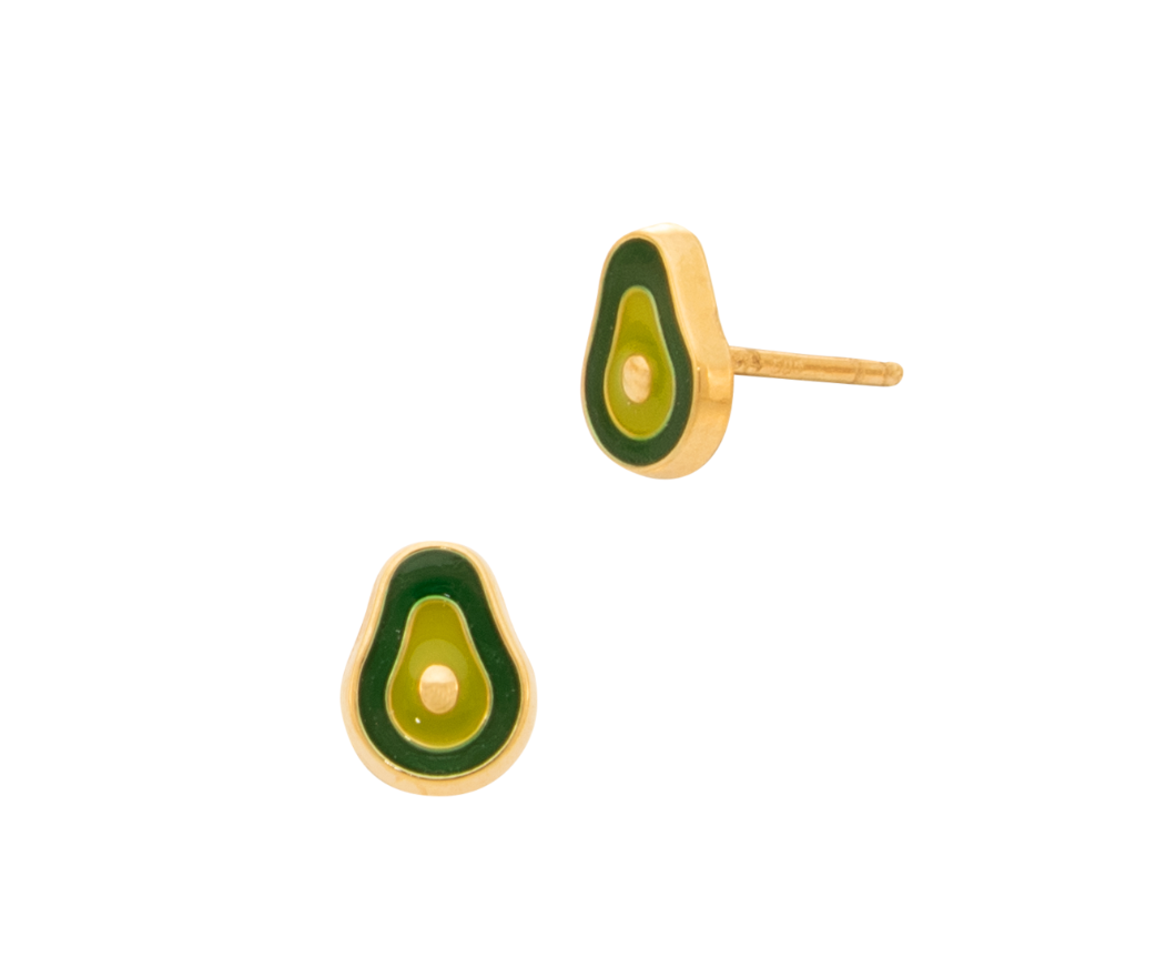 Little Guac Stud Earring