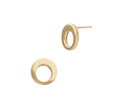 Cheery Circle Stud Earring