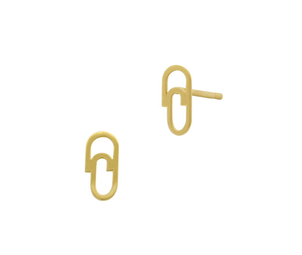 Paper Pal Stud Earring