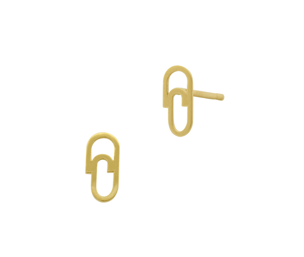 Paper Pal Stud Earring