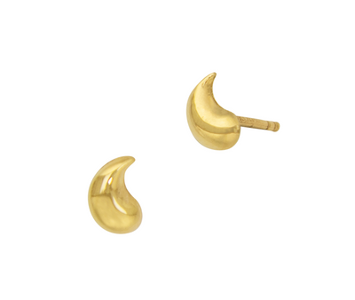 Bubble Teardrop Stud Earring