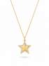 Diamond Outline Star Necklace