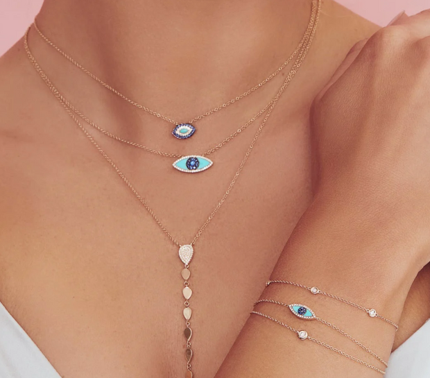 Into The Blue Eye Necklace