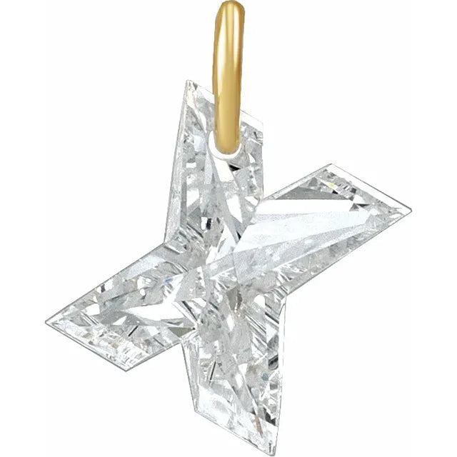 The Heirloom Lab Grown Diamond Initials - Charm Only