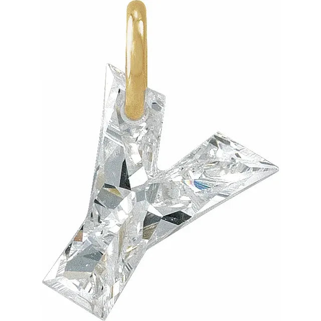 The Heirloom Lab Grown Diamond Initials - Charm Only