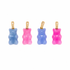The Petite Gem Bear Necklace