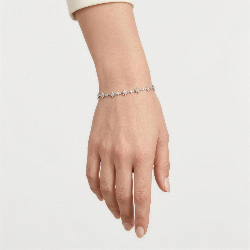 Diamond Star Bracelet