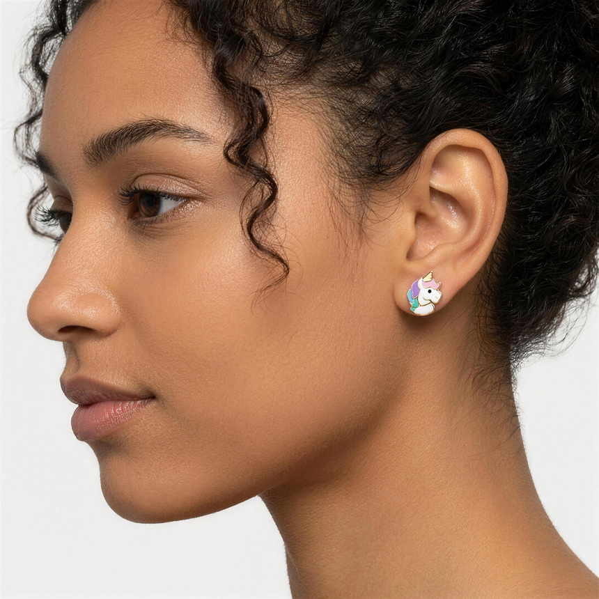 Unicorn Dreams Stud Earring
