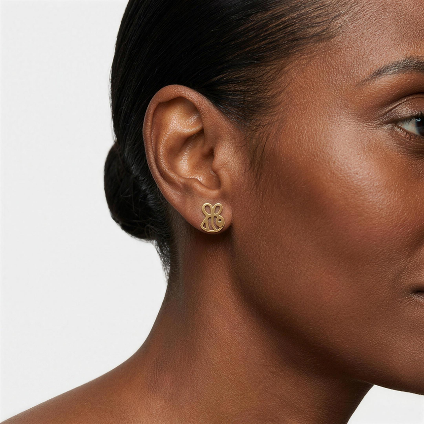 Bee Buzzies Stud Earring