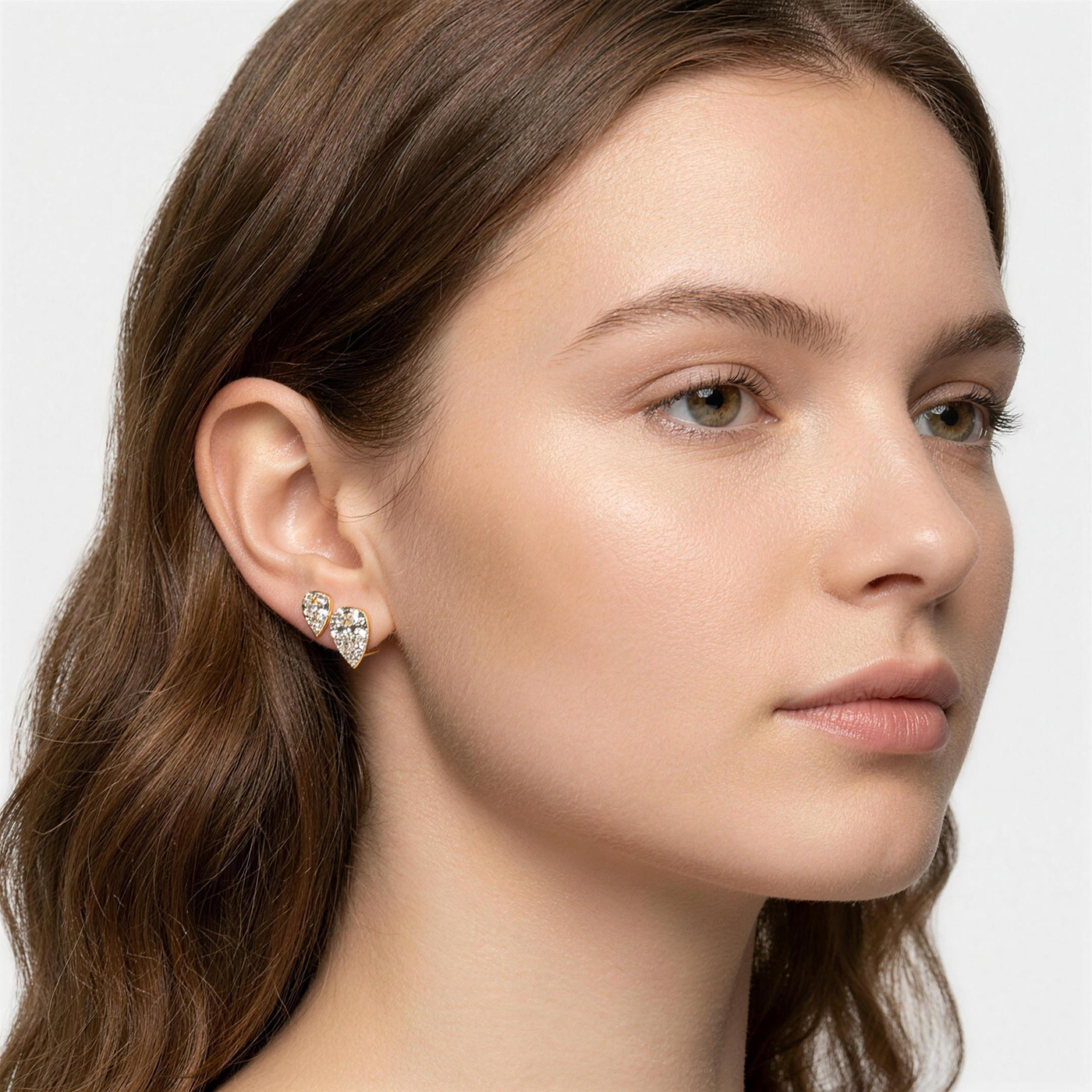 Twin Pear Shaped Lab-Grown Diamond Stud Earrings