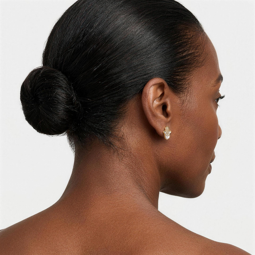 Hamsa Hangouts Stud Earring