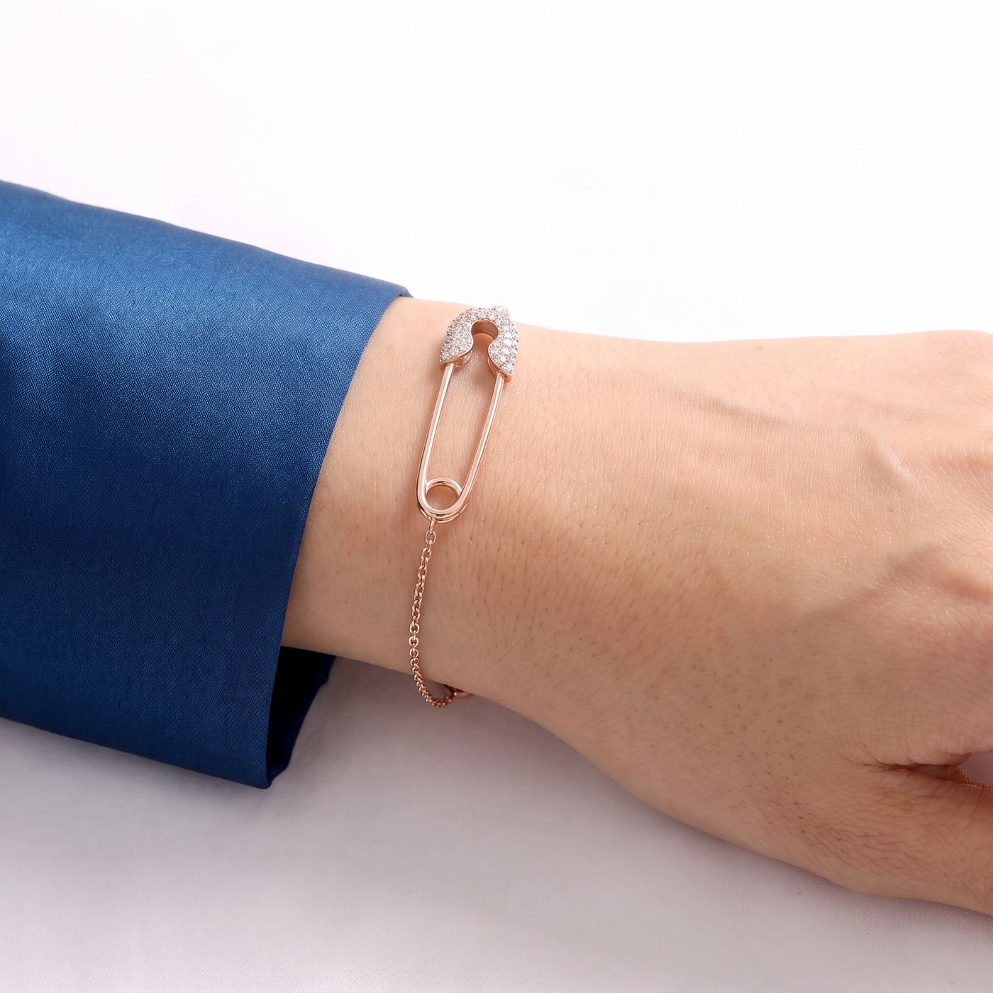 Venice Safety Pin Bracelet