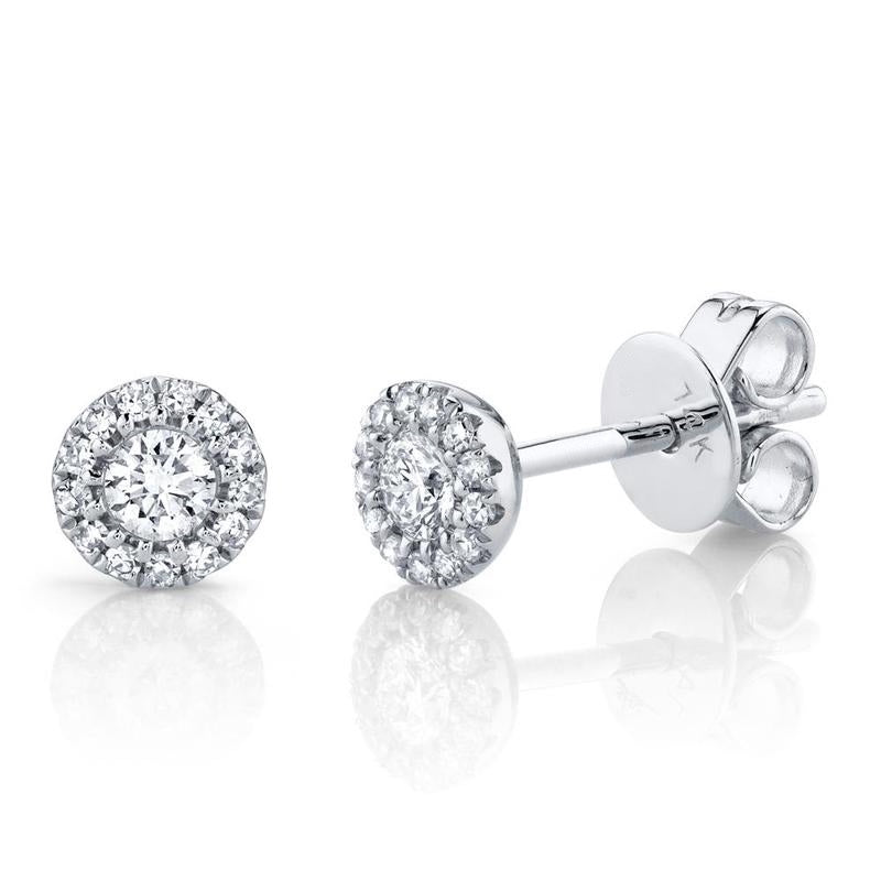 Round Diamond Stud